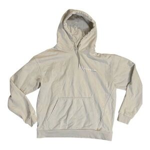 Scotch & Soda - Amsterdam Logo - XL Cream/Beige Pullover Hoodie/Sweatshirt